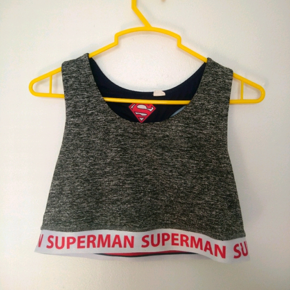 SUPERMAN womens top - Picture 1 of 5